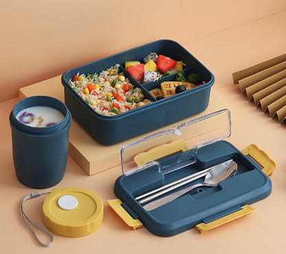 Microwaveable Heating Wheat Straw Bento Box - San’s Creations 4U