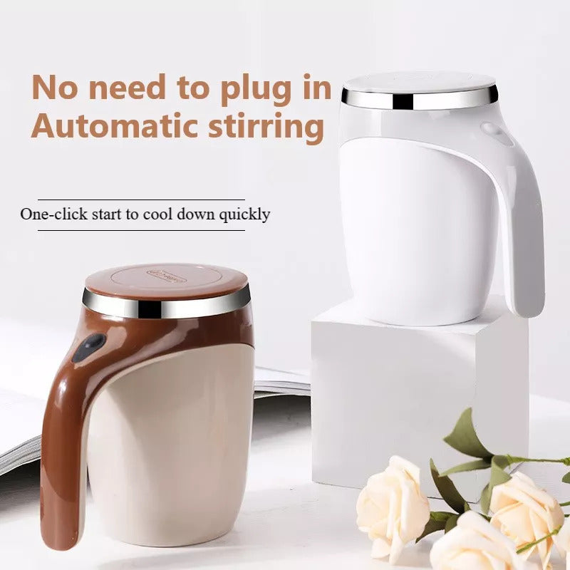 Electric Automatic Stirring Cup Coffee Cup - San’s Creations 4U