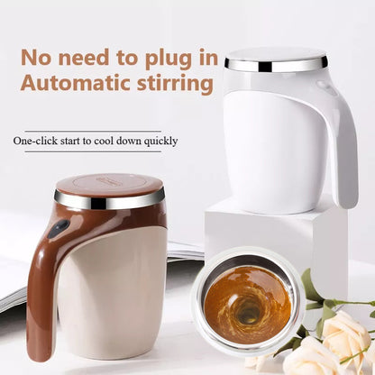 Electric Automatic Stirring Cup Coffee Cup - San’s Creations 4U